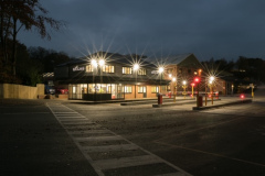 Haulage Firm Security and Worker Offices Night