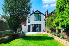 Rear Elevation of Modern Two Story Extension