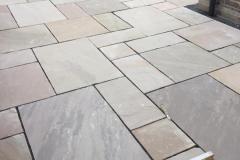 Multi-shaped Patio Area